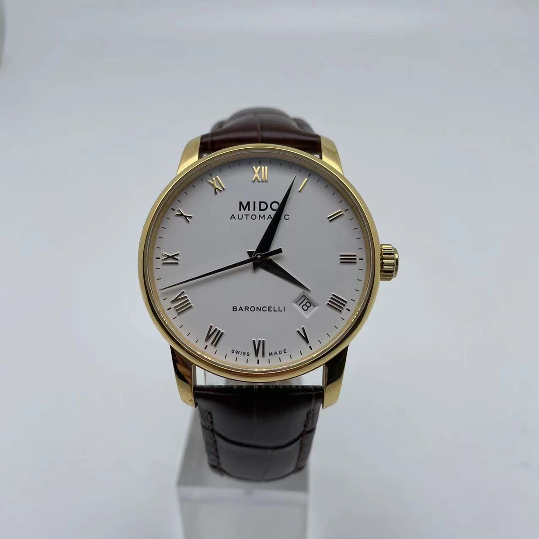 95新 Mido/美度 美度贝伦赛丽系列/表经38mm/单表男士优雅名表