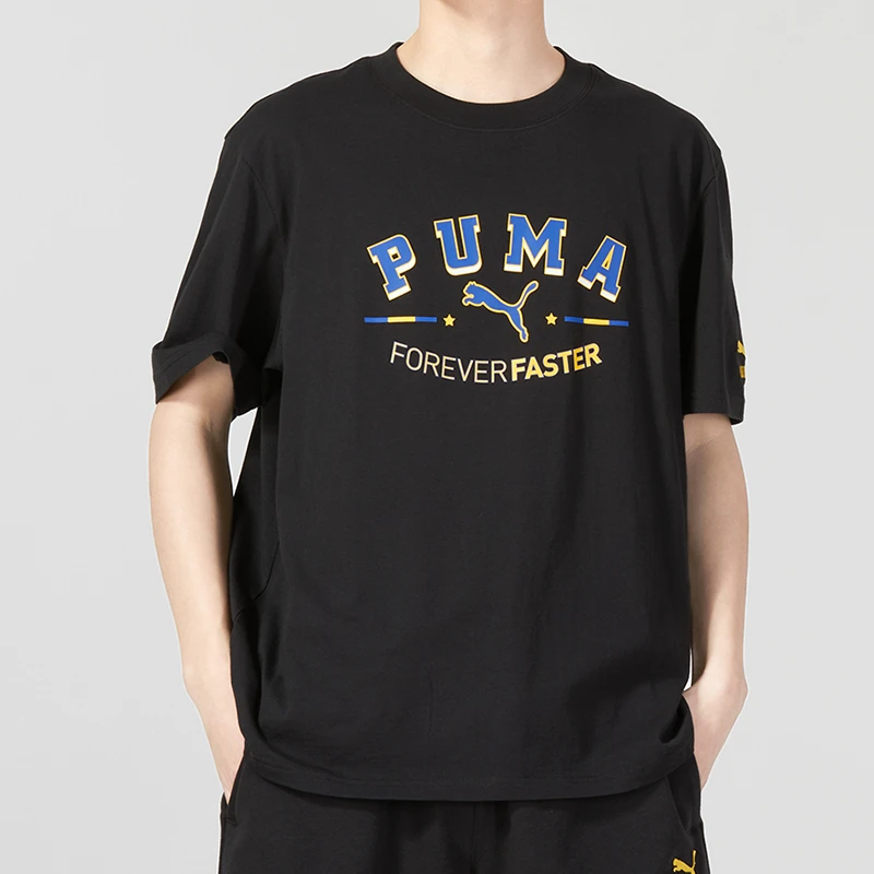 PUMA彪马官方男装女装新款运动服休闲服短袖T恤622279