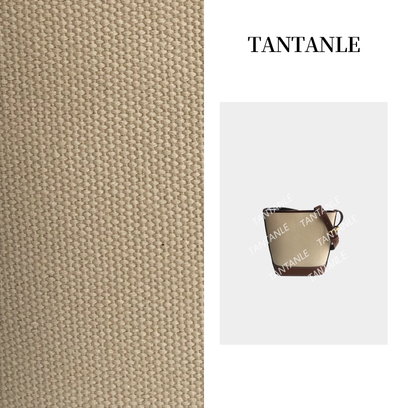 高定百搭轻奢休闲单肩手提斜挎时尚帆布女包