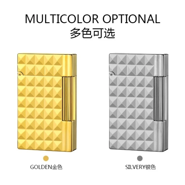 卡路朗声打火机创意打火机,气体机立体方块高档个性经典