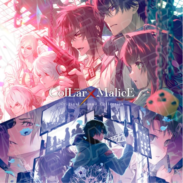 日本正版日乙项圈X恶意Collar×Malice原画（默认厂伤）动漫周边代拆