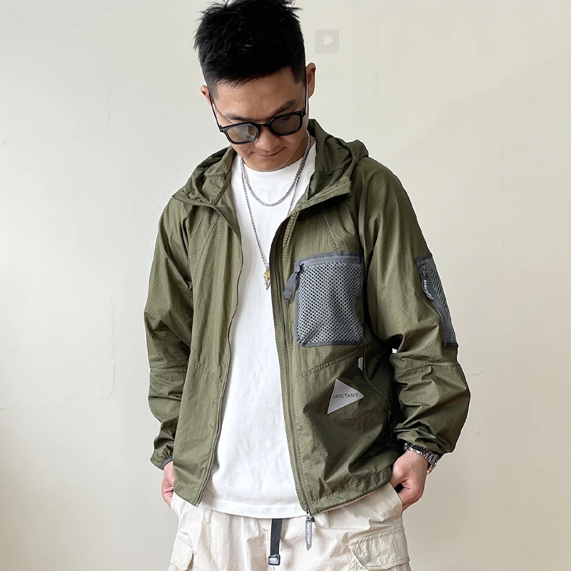 25春夏日系山系户外露营休闲防水男女皮肤衣防晒衣薄款外套夹克男