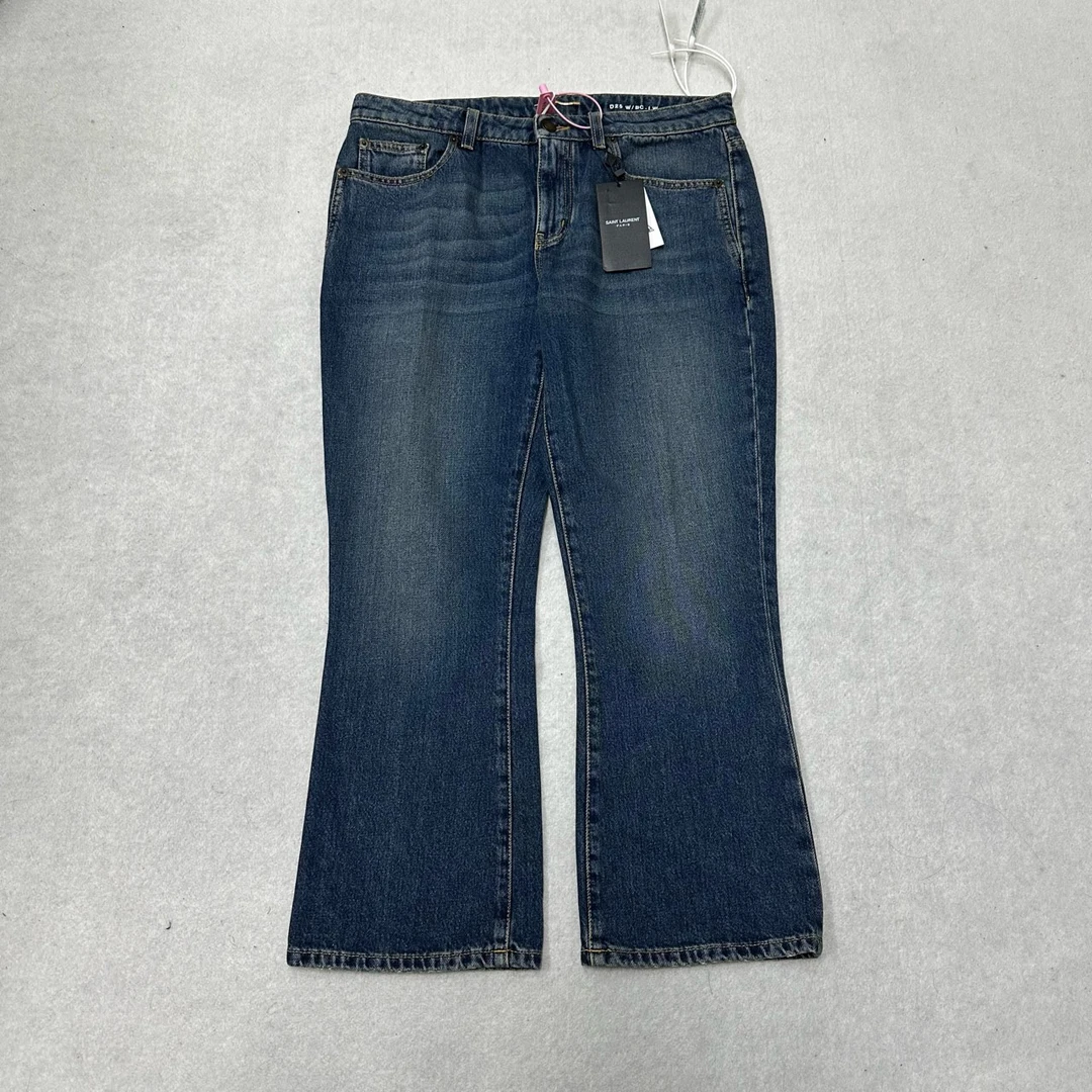 全新未使用 Saint Laurent Paris slp 圣罗兰牛仔裤30码