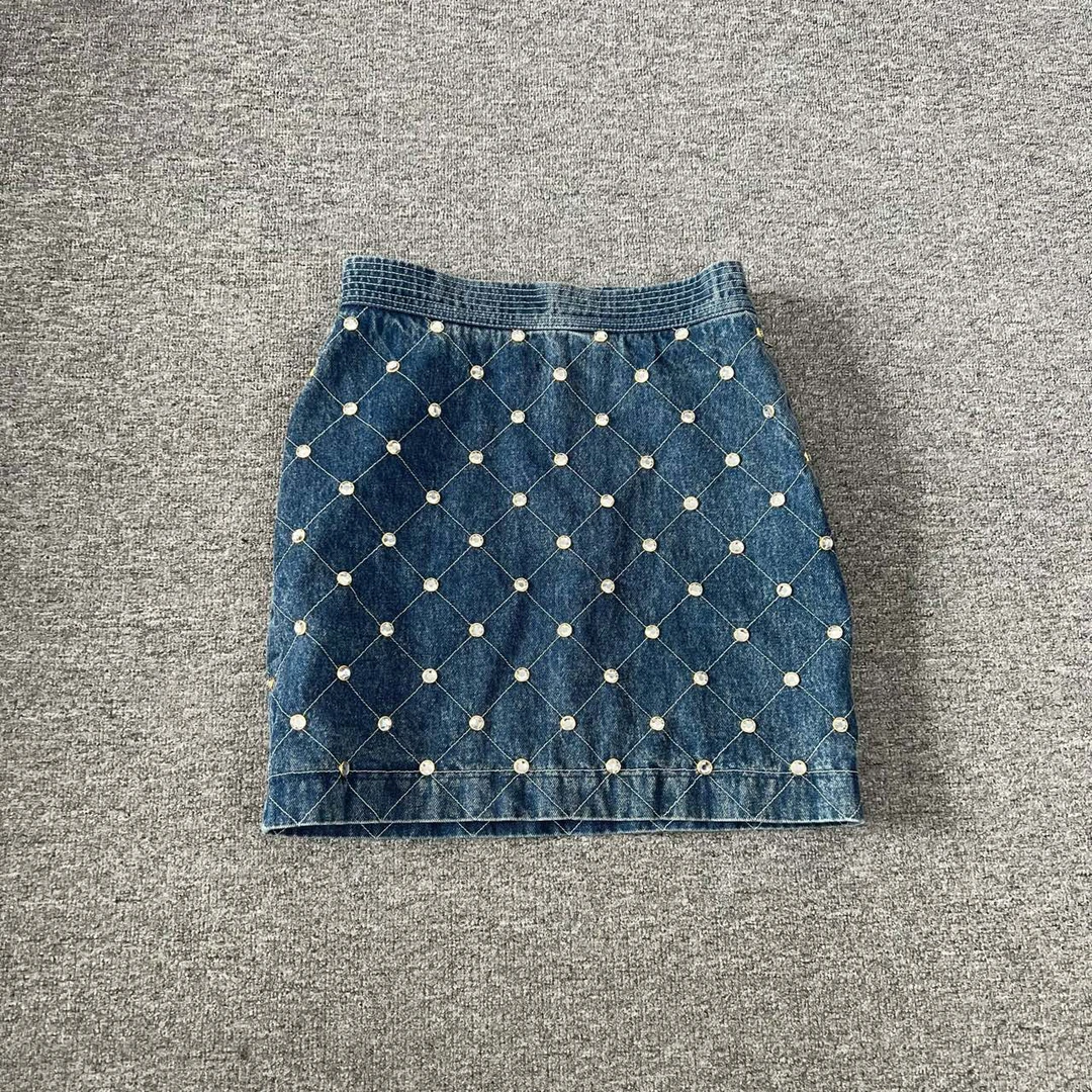 全新未使用 GUCCI/古驰 Gucci 满钻半身裙 42