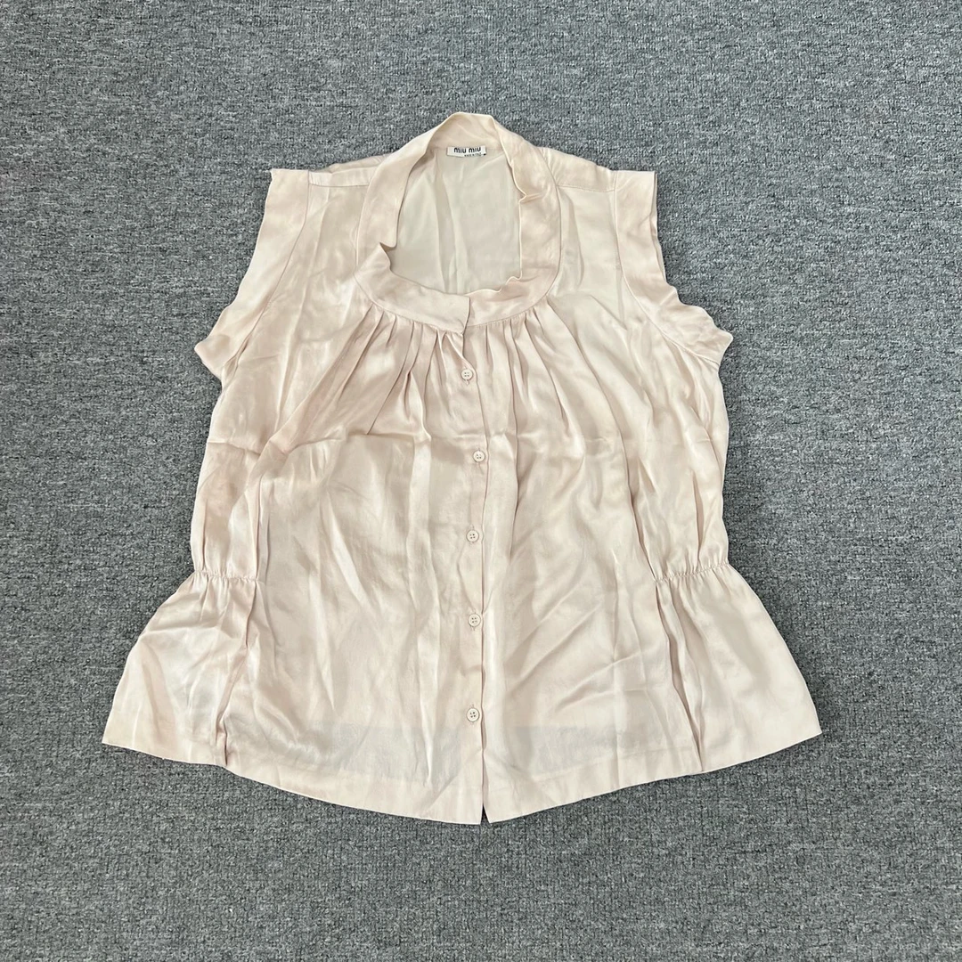 99新 MIU MIU/缪缪 miumiu 无袖 上衣 42