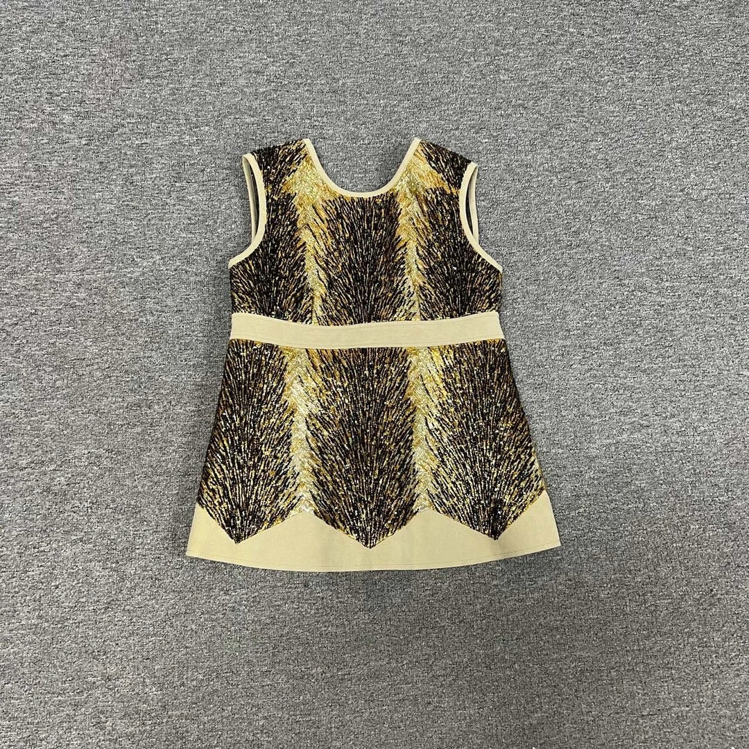 99新 LouisVuitton/路易威登 lv  金线背心上衣 霉霉姐同款