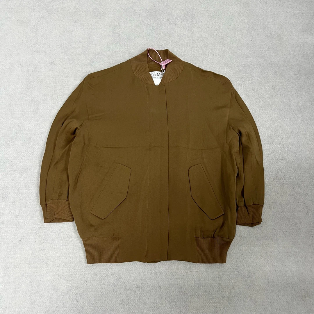 99新 MaxMara maxmara 桑蚕丝 夹克 外套