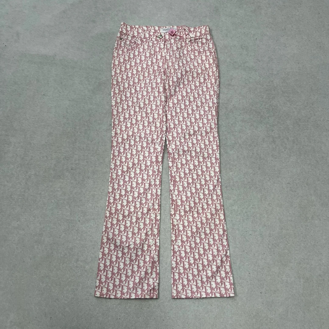 99新 DIOR/迪奥 Dior 老花 满印 休闲裤