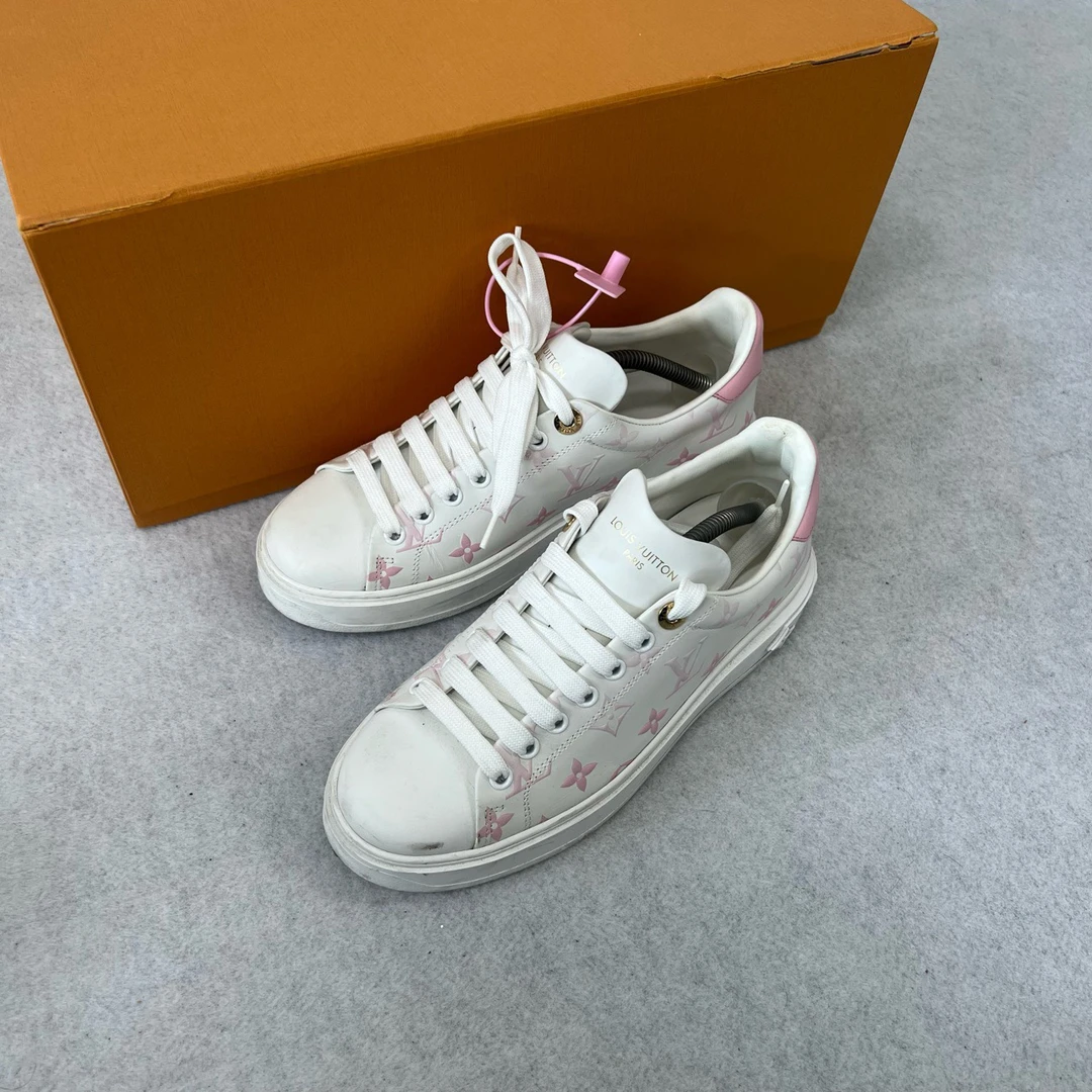 99新 LouisVuitton/路易威登 lv 满印板鞋 36.5码