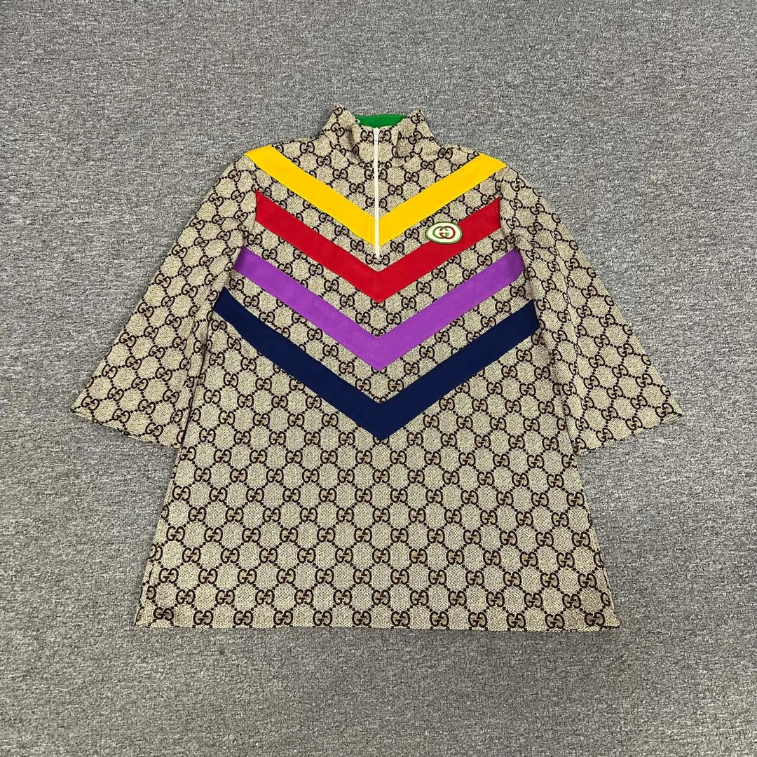 99新 GUCCI/古驰 Gucci 老花连衣裙