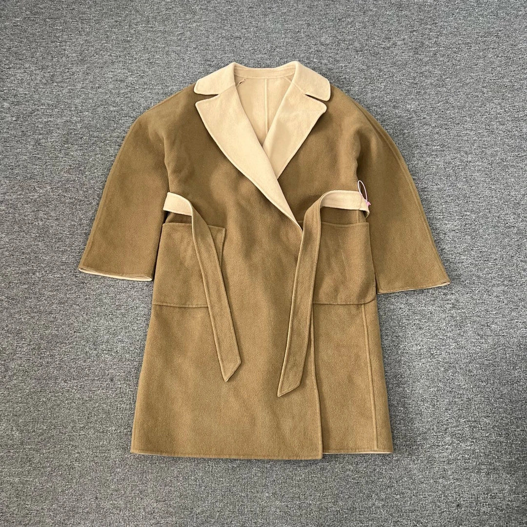 99新 MaxMara maxmara 双面大衣42码