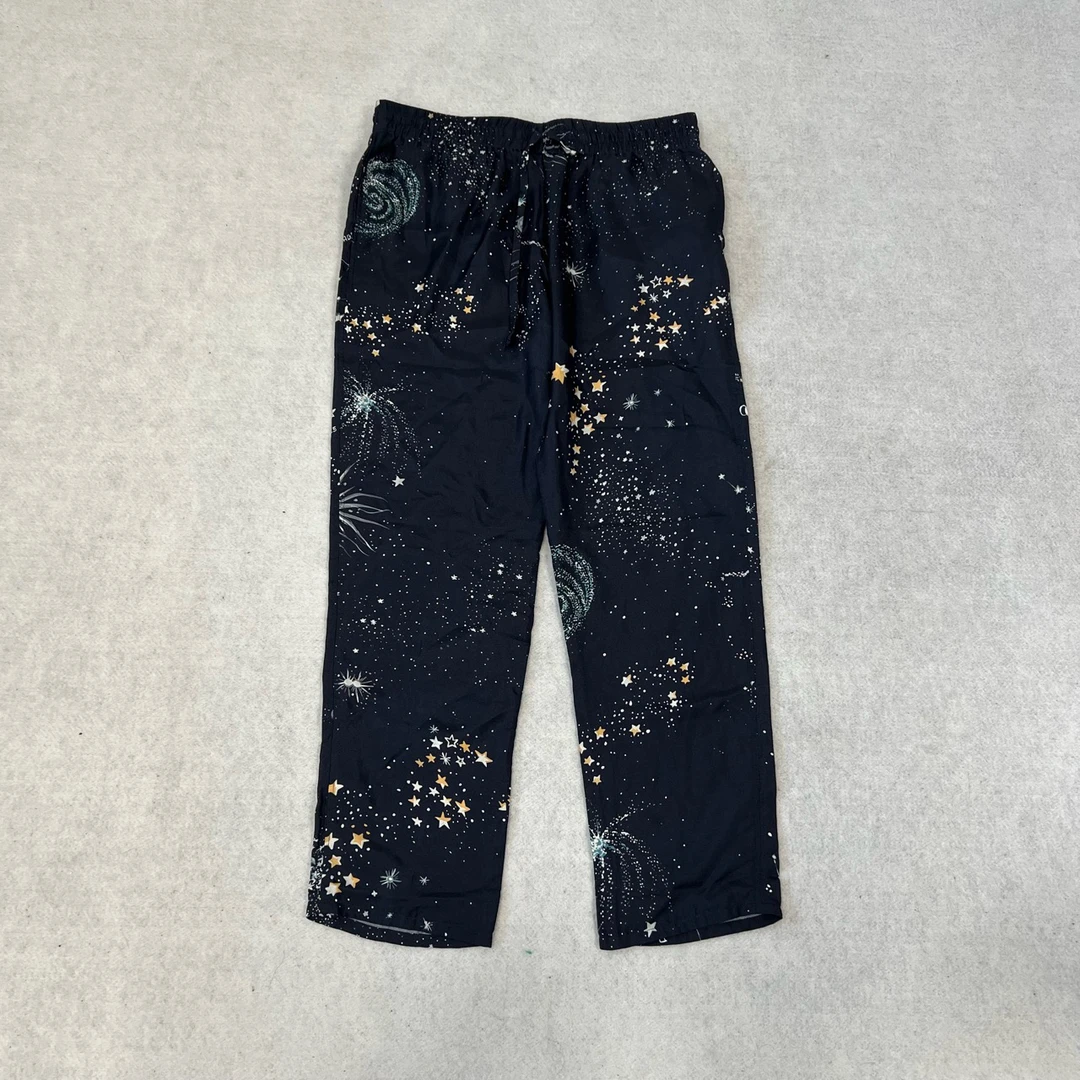 99新 Valentino/华伦天奴 华伦天奴 桑蚕丝星空裤