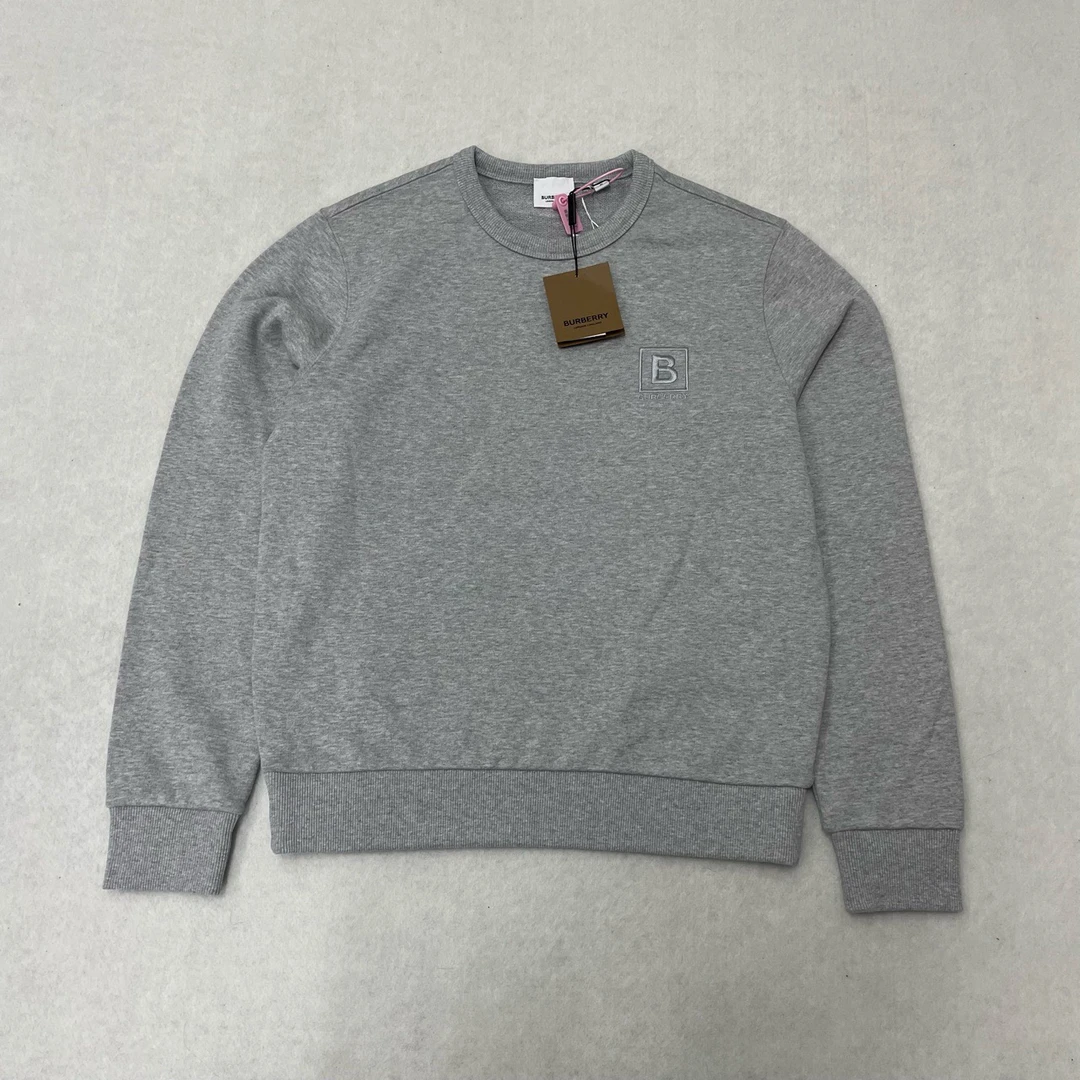 99新 BURBERRY/博柏利 Burberry 白标 刺绣卫衣 全新63037