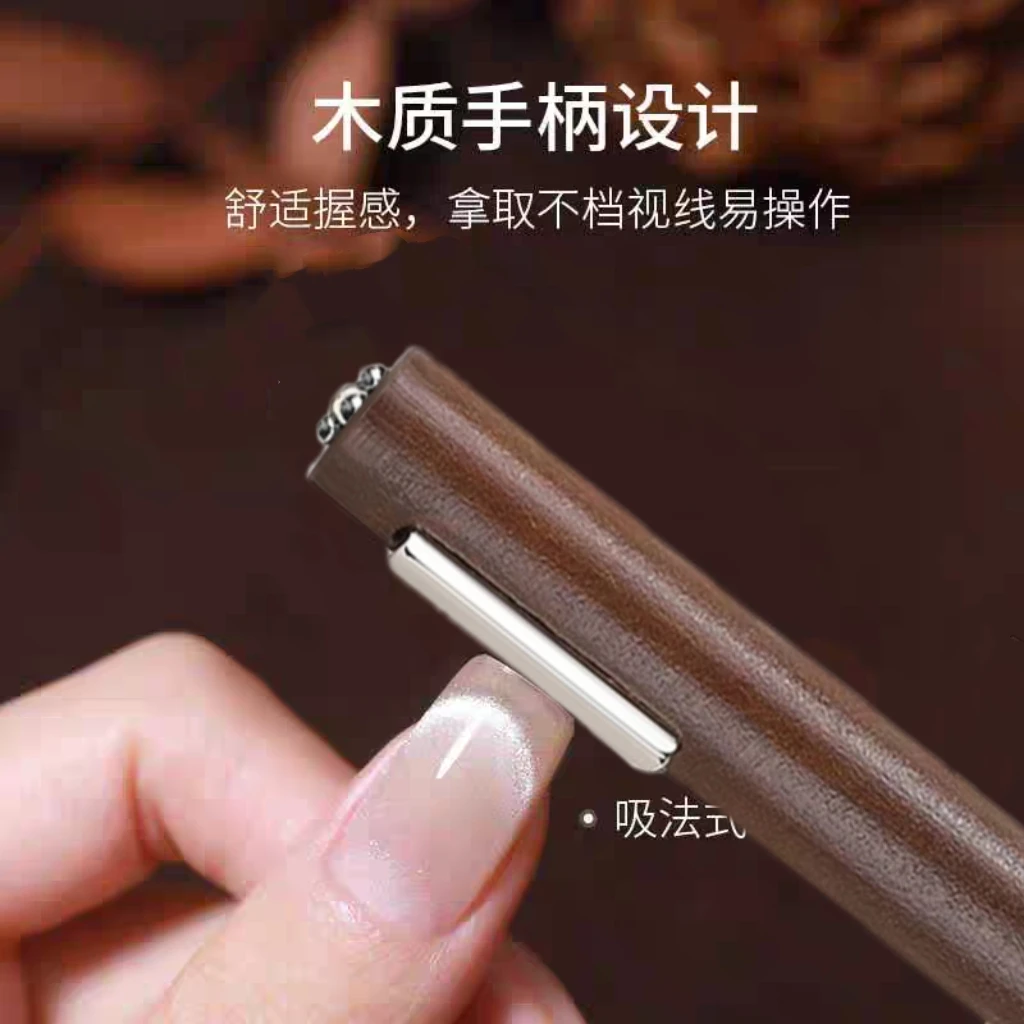 三头雪茄磁铁吸猫眼神器吸玻璃珠法式追光S型飘带美甲猫眼专用