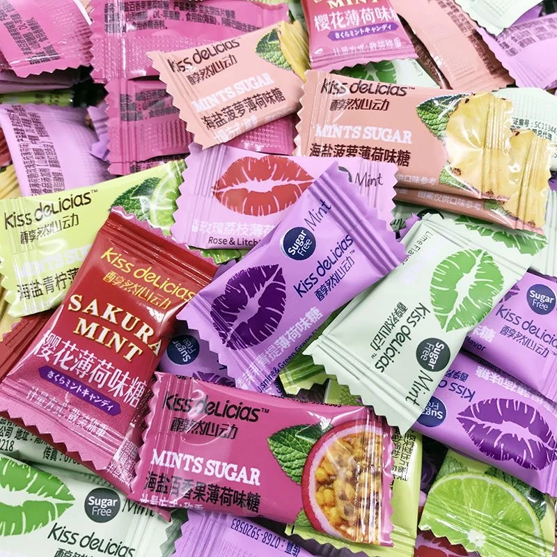 海亿kiss醇然心动薄荷糖清新口气糖果清凉糖果  食用