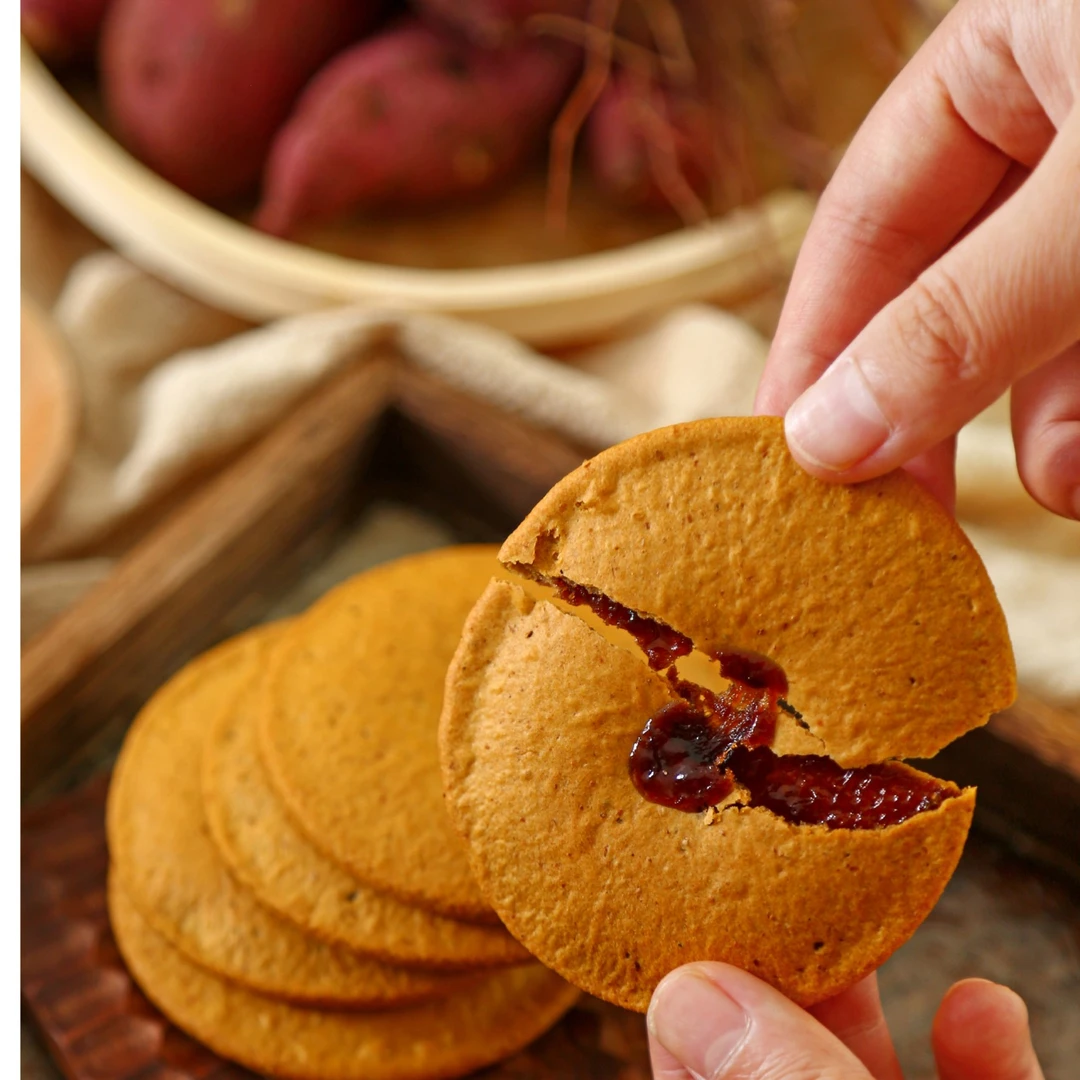 森弦丨红糖肚脐饼240g*2盒潮汕特产休闲手工怀旧糕点