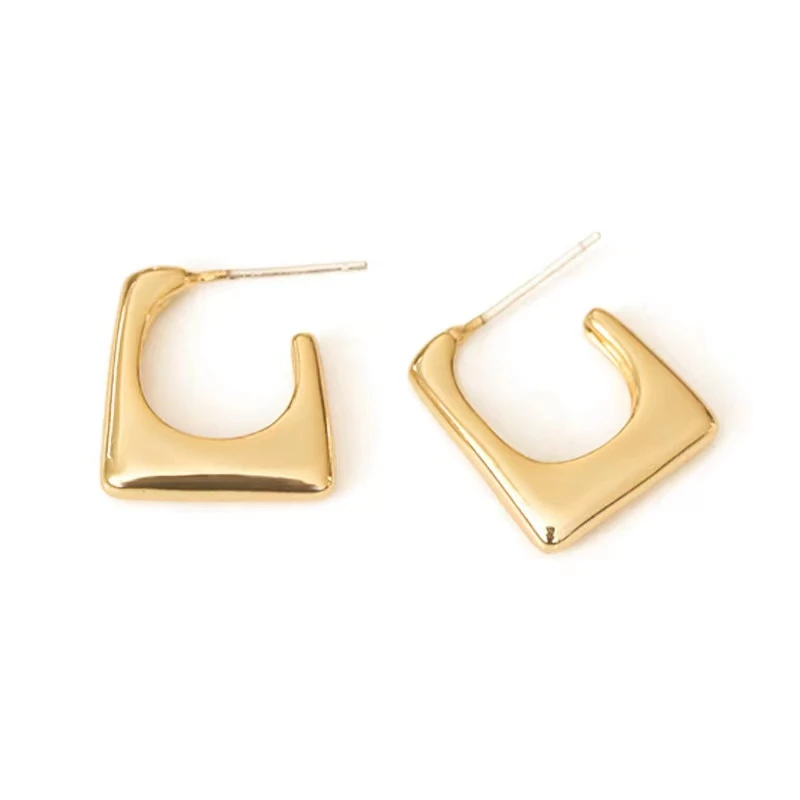 钛钢耳饰 丸子自留：几何耳钉