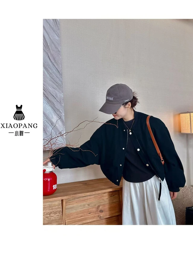 【小胖家】【福福款只出不进】2211新款设计感休闲百搭羽绒服