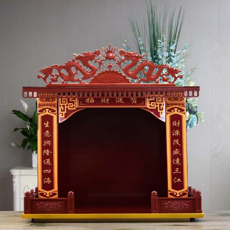家用店铺供多尊摆件壁柜壁挂式精致复古新中式雕花供吊柜桌