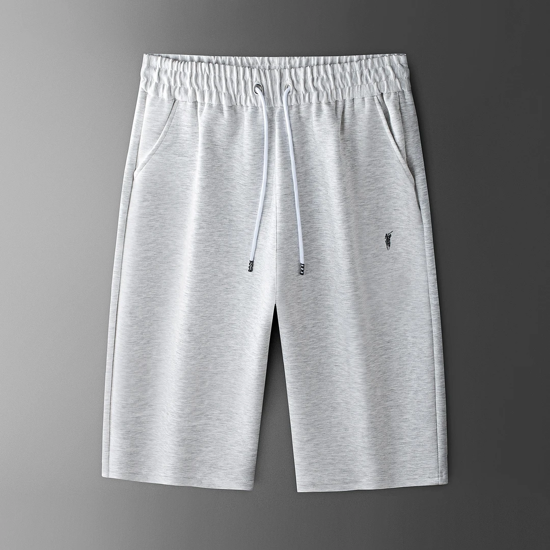 BAOLUOPUSI/保罗璞司男士短裤百搭夏季宽松时尚高腰五分裤七分裤