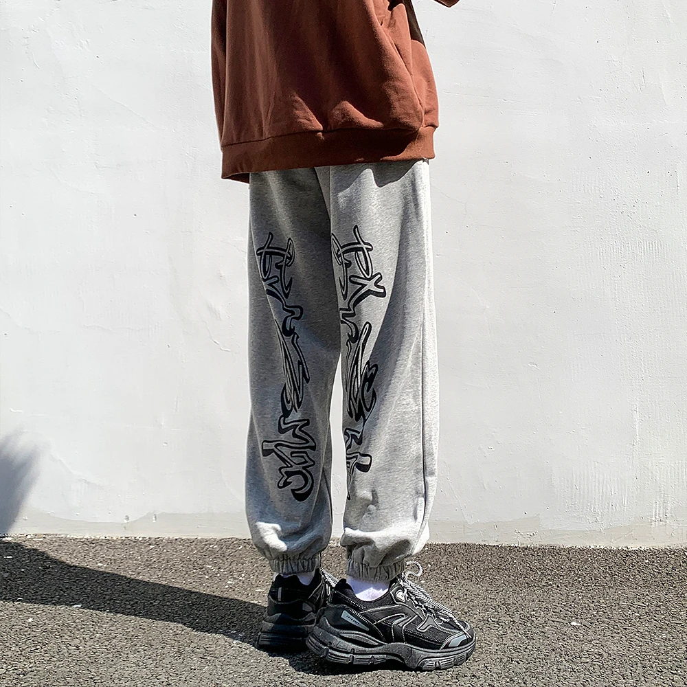 【10070包邮】2024秋装季新款青少年学生港风潮牌个性显高休闲裤