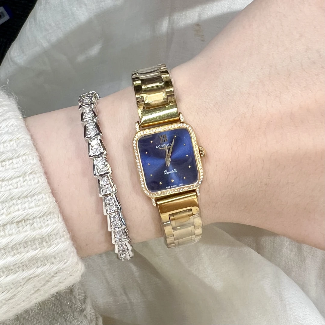 95新 Longines/浪琴 Vintage中古表/石英表/女表/优雅系列/LG029