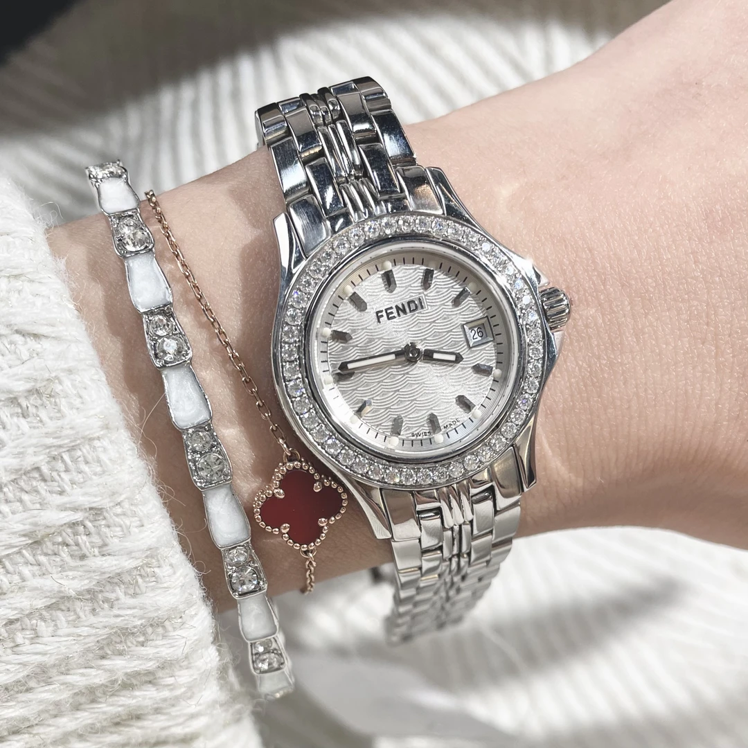95新 FENDI/芬迪 vintage中古手表/石英表/FD062