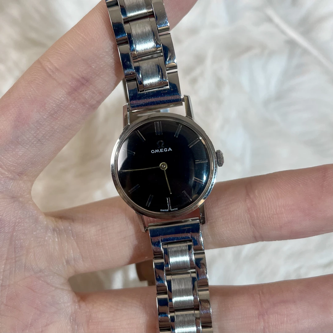 95新 Omega/欧米茄 vintage中古手表/蝶飞/手动机械