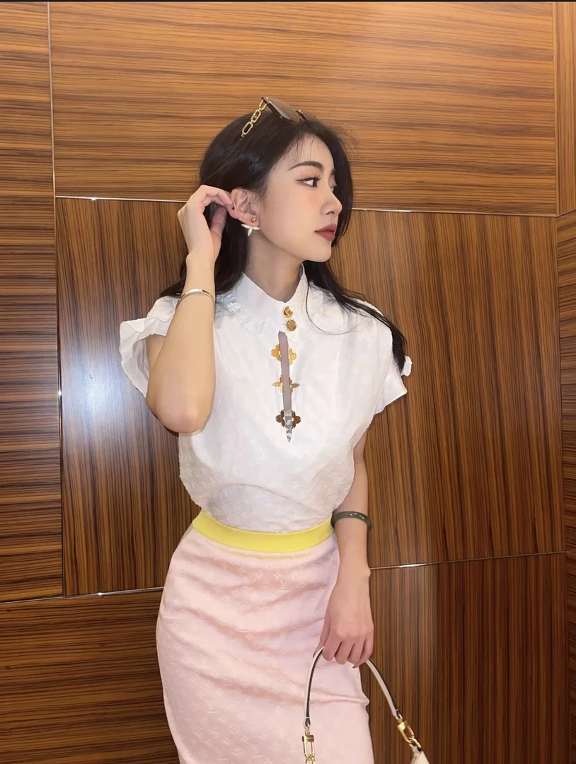 95新 LouisVuitton/路易威登 满印短袖新尺码42/san0098