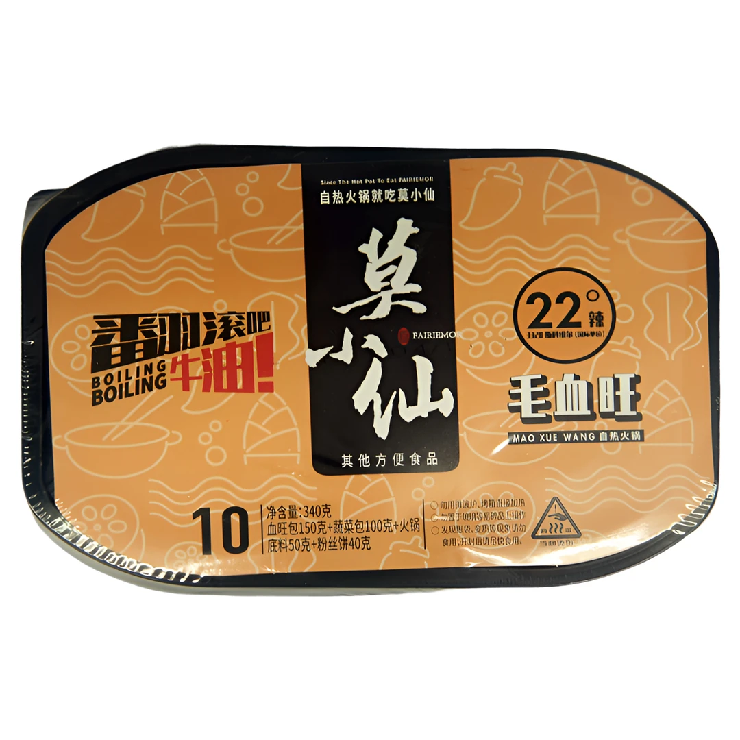 莫小仙毛血旺自热火锅340g