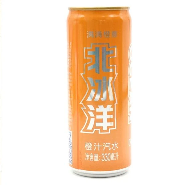 北冰洋 橙汁汽水 330ml/罐