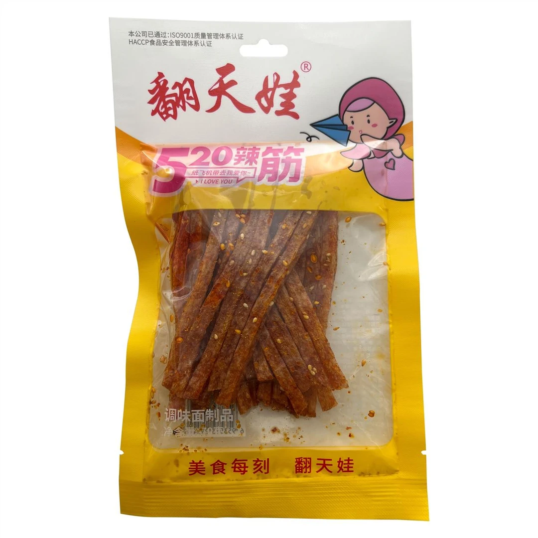 翻天娃520辣筋70g解馋零食