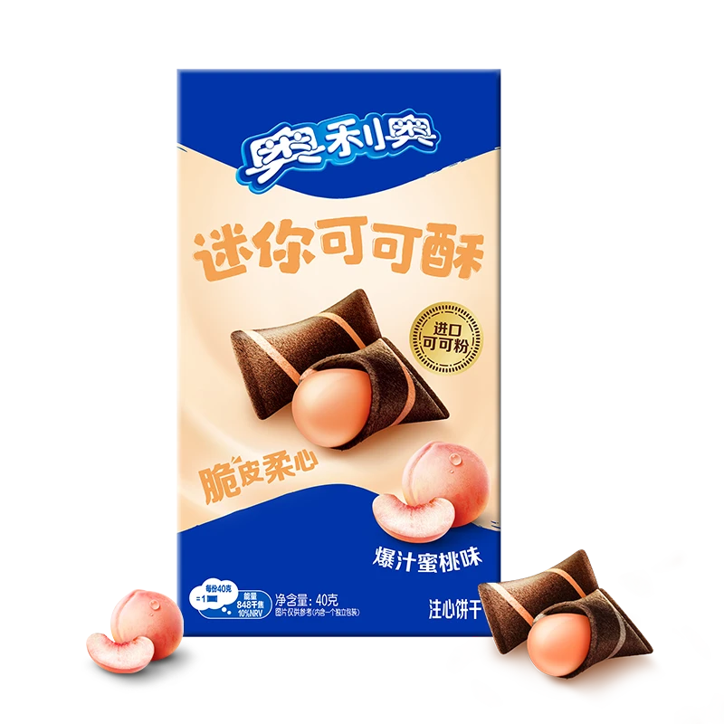 Oreo/奥利奥迷你可可酥蜜桃味 40g