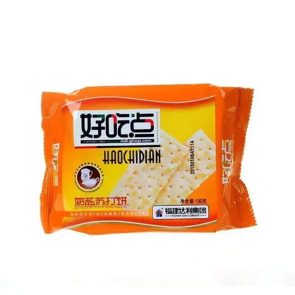 好吃点 奶盐梳打饼干 100g/袋