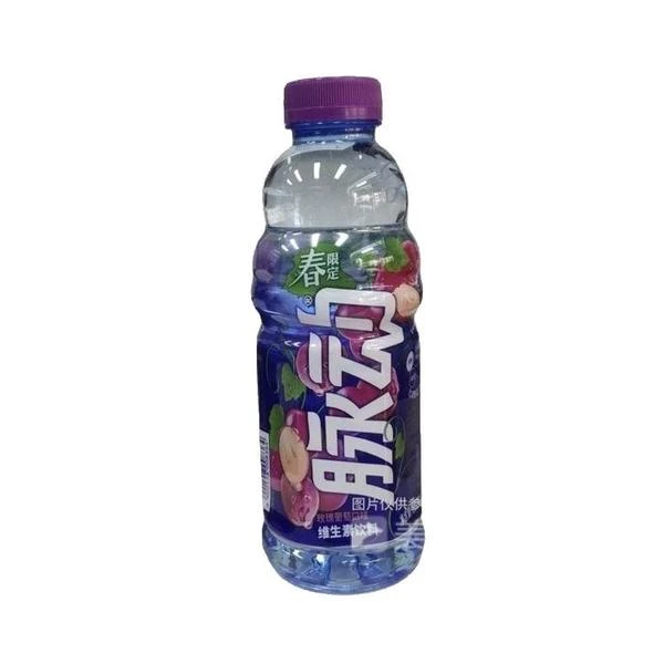 脉动 玫瑰葡萄口味维生素饮料 600ml/瓶