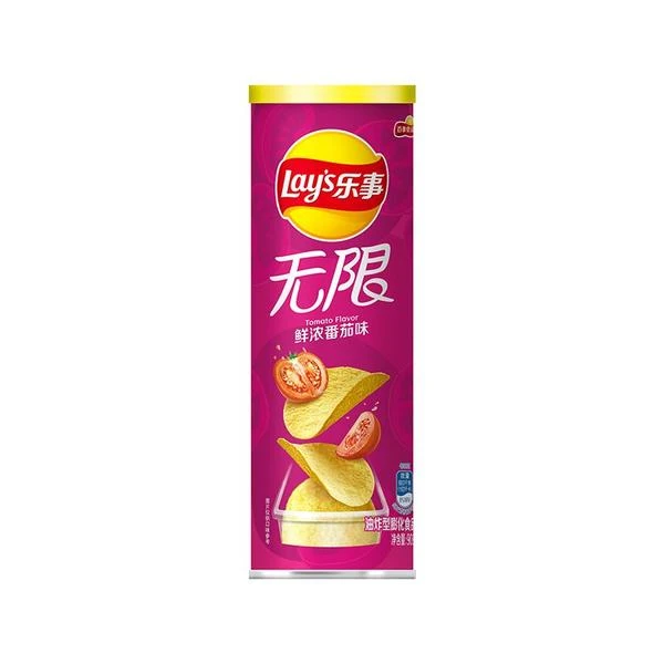 乐事 无限鲜浓番茄味薯片 90g/罐