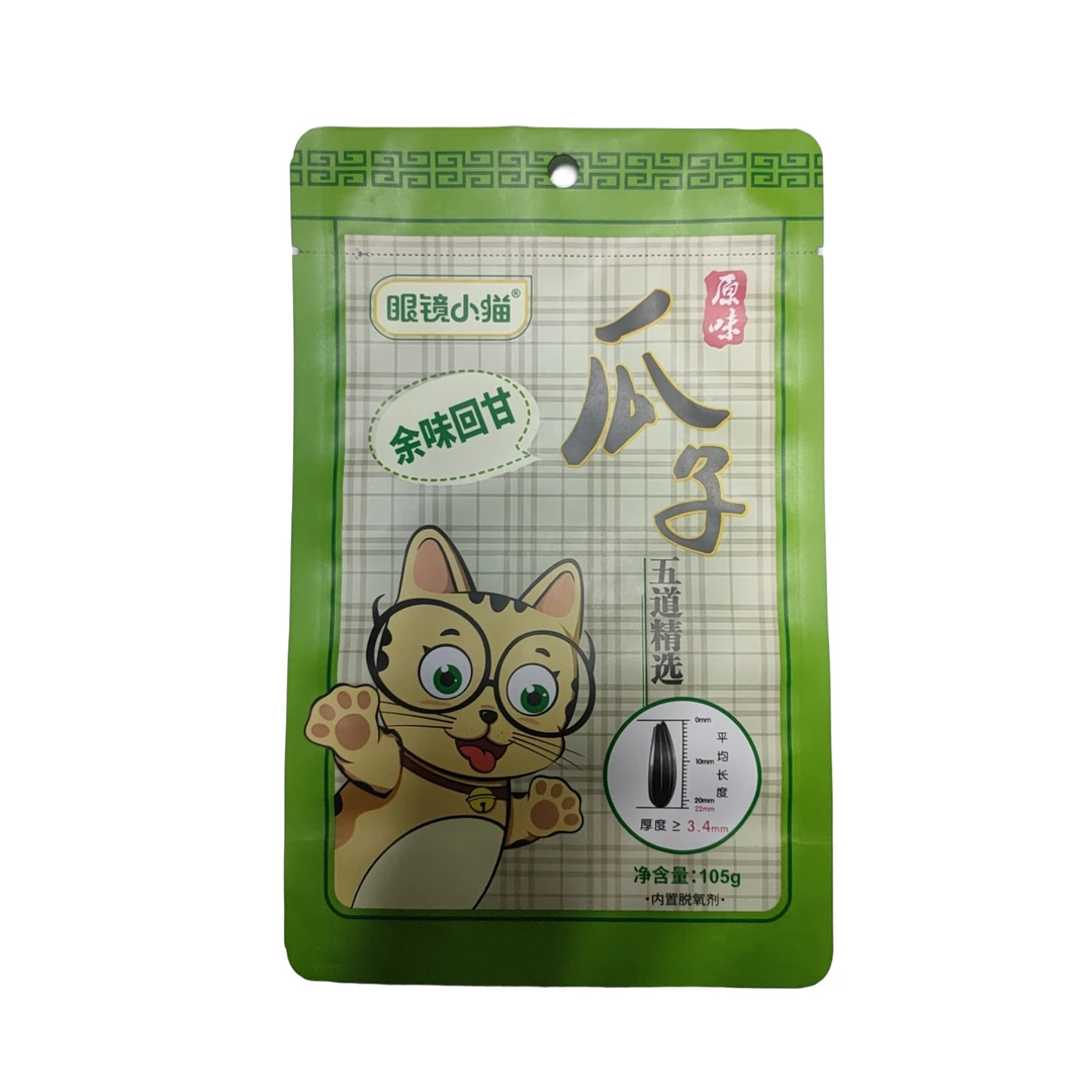眼镜小猫瓜子原味 105g