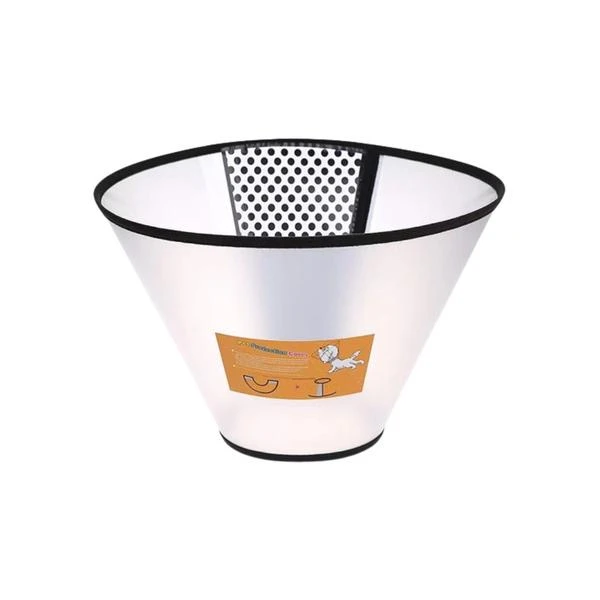 elizabeth/伊丽莎白7号防挠狗项圈白色 16cm