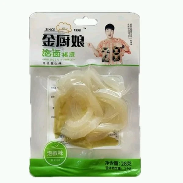 金厨娘 泡椒味泡卤猪皮 28g/袋