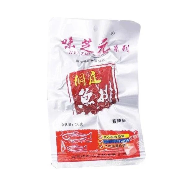 味芝元 香辣鱼排 26g/袋解馋零食