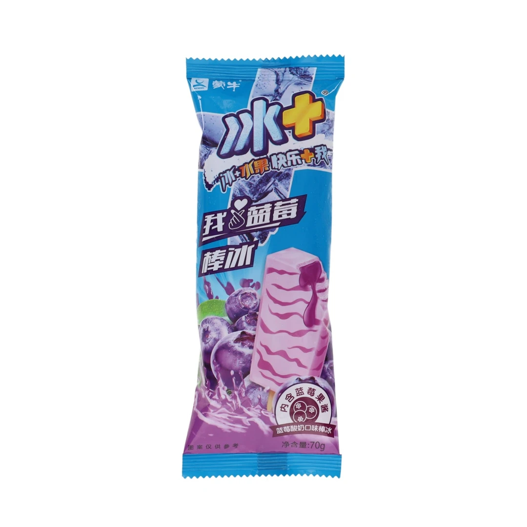 蒙牛冰+蓝莓酸奶口味棒冰