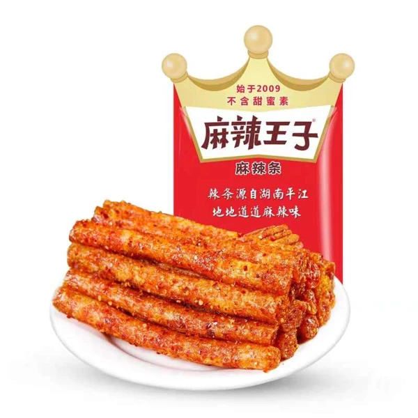 麻辣王子 地道辣条 73g/袋解馋零食