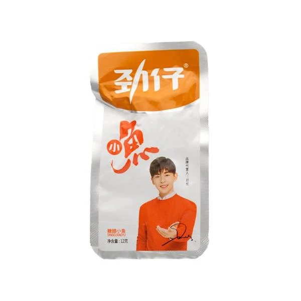 劲仔 糖醋小鱼12g/袋