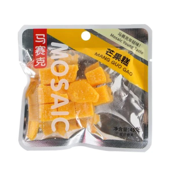 马赛克 芒果糕凝胶糖果 45g/袋