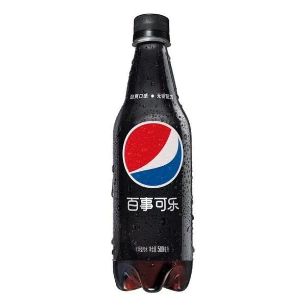 百事可乐 无糖可乐型汽水 500ml/瓶