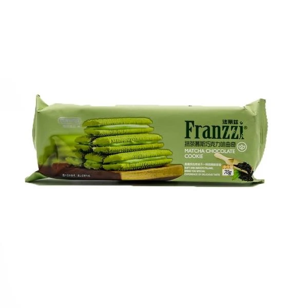 法丽兹 抹茶慕斯巧克力曲奇饼干 70g/袋