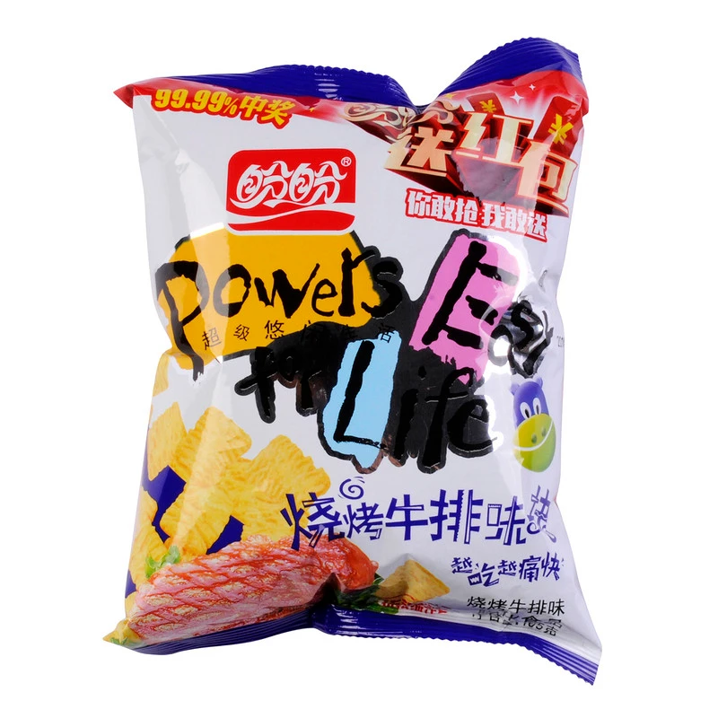 盼盼105g鸡块（牛排味）薯片