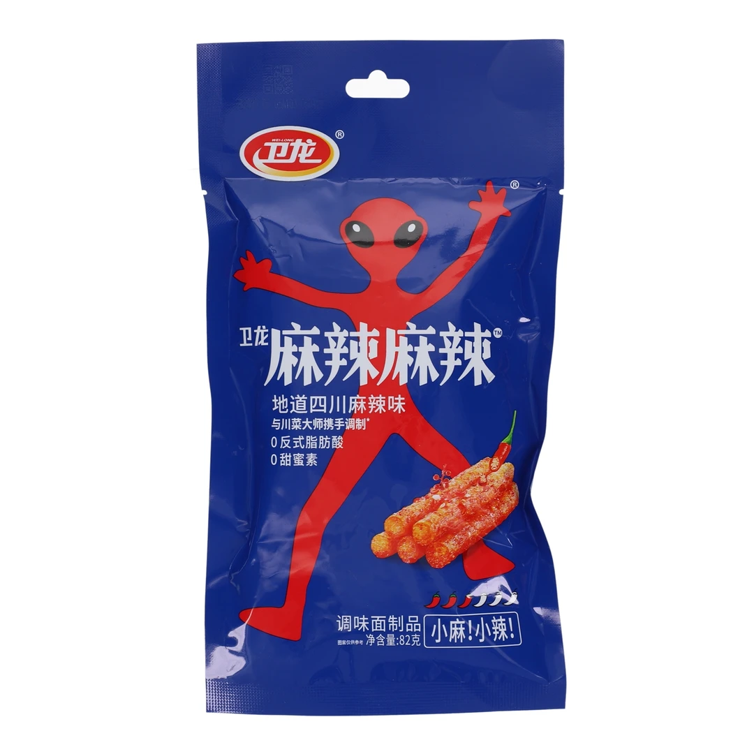 卫龙卫龙麻辣麻辣小麻！小辣！辣条82g解馋零食