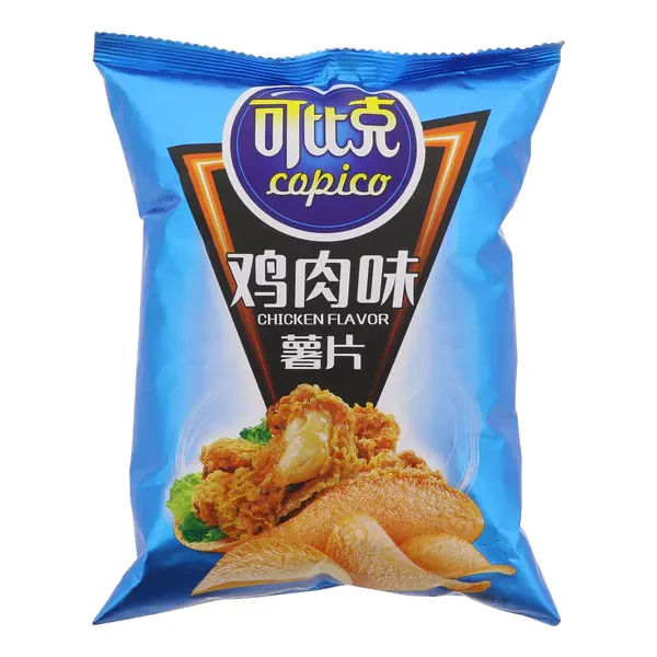 可比克 鸡肉味薯片 60g/袋