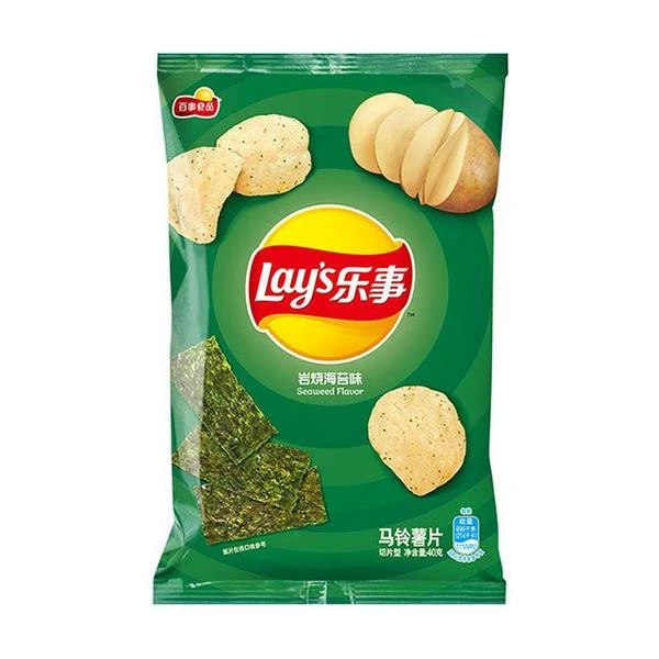 乐事 岩烧海苔薯片 40克/袋